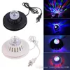 Effets Umlight1688 Tête mobile en cristal RVB Couleur rotative automatique Changement UFO Tournesol LED Lumière Home Party Stage KTV Disco Dancing Bar DJ