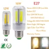 Ampuller 5x Parlak E27 LED COB Corn Light E26 E14 E12 B22 lambalar 220V 110V 12W 16W Beyaz Ampul