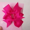 Hair Accessories Promotional Clips Tiny 2.2 Inch Baby Bows Fully Covered Barrettes For Kids Girls Infants And Toddlers