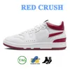 2024 Mac Attack QS SP Red Crush Light Smoke Gris Zapatos Red Crush Men Mujeres Sports Lowakers 36-45