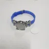 Subilation Mom Button Bracelets de bracelet en silicone avec disques en gros