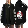 Jujutsu Kujutsu Kaisen Anime Hoodies Gojo Satoru Sukuna Fushiguro Stampa giacche con certifica