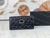 Designer Wallet Women ha importato Caviar Coair Cowhidelong Women's Borse Brivute Portieri della frizione Large Capcity 6002
