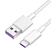 5A USB Type C-kabel för Huawei P30 Mate 30 Pro Quick Charge 3.0 Kablar Snabbladdning för Xiaomi 9 USB-C-laddningstråd