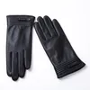 Gloves made of sheepskin for warmth plush and windproof fashionable and thick gloves for knights Gloves with thick insulation waterproof