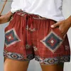 Shorts voor dames Sportshorts Fe Losse shorts Dames Grote maten Comfortabel Dstring Casual Elastische taille Casual Strandfeestshorts L231222