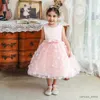 Girl's Dresses 2023 Baby Princess Dress For Girls Summer Clothes Infant 1 Year Birthday Baptism Party Dresses Flower Girl Wedding Costume 0-5Y