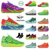 Basketball shoes MB.03 Lamelo Ball Outdoors sneakers MB.02 MB.01 women Mens Rick and Morty Lunar New Year Jade Honeycomb Black Sunset Glow melo ball trainers size36-46