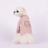 Hundebekleidung Hunde Kleidung warm und gemütliche Overalls Tummel für den Herbst Winter mit Bärenabzügen Fleece Futterstörungen Unterhemd