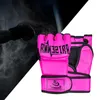 MMA handskar halvfinger som gripar sparring sanda vuxna handskydd vakt muay thai mitts boxning stansväska 231222