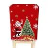 Table Cloth Tablecloth For Christmas Decorations 2023 Chair Cover Set Runner Rectangular Ornaments Accessories Santa Claus Waterproof