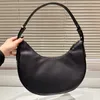 Bag 5A designer womens bag Handbags Underarm Leather Tote Shoulder Bag Fashion Purses Clutch Crossbody Saddle Bags Women Cowhide Material Hardware Triangle 02