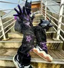 Y2K Cargo Pants Kobiety Ins Fashion Harajuku Trend dżinsy modele kobiet wydrukowane swobodne streetwear hip hop czarne dżinsy kobiety 231221