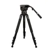 Miliboo M8L Professionele uitzending Movie Video Tripod met vloeibare hoofdbelasting 18kg voor camera/ DSLR Camcorder Stand 231221