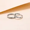 Feeds Anges S925 Sterling Silver è il tuo anello di coppia per il resto della tua vita. Una coppia di anelli semplici ha aperto la partita per uomini e donne incise 231222