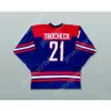 Trocheck Custom 21 USA Blue Hockey Jersey Nuevo top sandado S-M-L-XL-XXL-3XL-4XL-5XL-6XL
