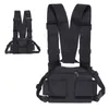 Outdoor Sports Gear Combat Assault Bag Tactical Chest Rig Pouch with Strap Multi-functional Vest NO17-427