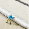 Linia minimalistyczna Dekoracja salonu dywan japoński okrągłe dywany do sypialni puszyste miękkie zagęszcza dywan domowy mata Pluszowa mata 231222