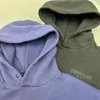 Washed Embroidered Loose Hip Hop Fleece Hoodies Men's and Women's Fashion Hoodie Autumn and Winter Plus Velvet