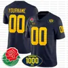 2023 Big Ten Michigan Champion McCarthy Football Jersey Blake Corum Aidan Hutchinson Tom Brady Woodson Donovan Edwards Mason Graham 1000 Win Rose Bowl Jerseys 2024