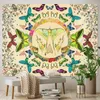 Arazzi Vintage Botanical Floral Scene Disterra Home Arazzo Hippie Wall Mandala Bening Boho Yoga TAT