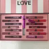 Gloss In stock!Lip Gloss Good Quality Love Matte Cream Stain Set Liquid Lipstick 15 Colors LongLasting Moisture Lipgloss Makeup Kits wi