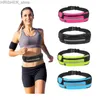 Buitenzakken Nieuwe looptas Cycling Bag Taillebas Beltas Waterdichte Sport Fanny Pack Mobiele telefoon Case Gym Running Jogging Run Pouchl231222