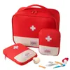 Bolsas de armazenamento Bolsa de socorristas Profissional Bag portátil de sobrevivência ao ar livre Ajuda de emergência Kit durável