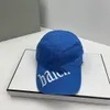 Fortieth Artist Designer Alphabet Baseball Hat Sunファッションカジュアルデザインスクエアハット複数の刺繍洗浄日焼け止めプリティ346