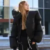 Damengrabenmäntel Lose Baumwolle gepolstertes Mantel Frauen Patchwork Puffer Parka Outwear Dicke warme, lässige Winterjacke Kleidung