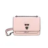 Damen Herren Karl Lagerfield Ketten-Tragetasche Designer-Schnappschusstaschen Luxus-Echtleder-Umschlag Cross-Body-Schultertasche Taschen Mode-Sling-Handtaschen Reise rosa Tasche