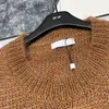 Womens Sweaters Designer Knitting Pullover Relief Letters Knitted Sleeveless Sweater Winter Spring Clothing Luxury Vest Tank Top thekhoi CXD2312225-8