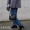 First Leather 2024 Mini wallte Layer Cowhide Top the Moon-shaped Underarm Ladies Lcu Handbag bags designer women bag