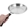 Pans Pan Rounded Non-stick Stainless Kitchen Supply Work Oven Frying Steel Flat Steak Griddle