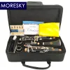 Moresky BB Clarinet 17 Key Sib Klarnet ABS Body Material Clarinette