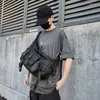 School Bags Street Casual Hip Hop Techwear Messenger Crossbody Body Men Women Harajuku Multifunctionele afneembare combinatie Sling