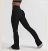 Conuje de yoga pantalones de yoga de cintura alta con elevación de cadera y contracción abdominal pantalones de micro bengalas para correr en forma de estado físico y deportes nuevos tracelel231221