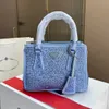 NOVO 2024 Bolsa de designer de moda clássica feminina sacola de grande capacidade bolsas de couro femininas bolsas de ombro femininas de alta qualidade bolsas casuais sac principal femme 7 estilos