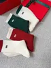 Athletic Socks Designer Trendy and fashionable red, white, and green letter color matching Christmas and New Year boxed medium length cotton socks for women