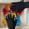 Disposable Gloves Rhinestone Korean Color Rhinestones Knitting Finger Nail Winter Fashions Foldable Weight Bench