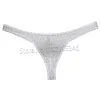 Herren G-String-Durchsichten Spitze Tanga Unterwäsche knappes T-Back Sexy Bikinis Tanga