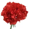 Flores decorativas 6 Cabeças Flor artificial Falsa Floral Peony Silk Hand Bouquet Home