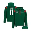 Motorcykelkläder F1 Racing Hoodie Spring och Autumn New Plover Sweatshirt samma stil anpassade droppleveransbilar Dhlys