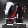 Boxing Training Fighting Gloves PU Leather Kids Breathable Muay Thai Sparring Punching Karate Kickboxing Professional Glove 231222