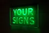 Lighting Your Signs LED Strip Lights Light Sign Night Custom Signs Free Design Dropshipping 3D Engraving Wholesale Home Decoration Shop Bar