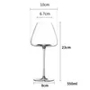 500-600 ml Collection Level Handgjorda rött vinglas ultratunna Crystal Bourgogne Bordeaux Goblet Art Big Belly Tasting Cup 231221