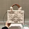 Lamb Hair Tote Bag Designer Handbag Shoulder Bag Crossbody Bag Underarm Bags Leather Shopping Handbags Large Capacity