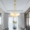 Lampy wiszące oświetlenie mosiężne żelazne szklane bąbelki wiszące tureckie nowoczesne lekkie elementy dekoracyjne do domu