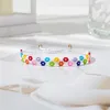 Strand Korean Sweet Colorful Flower Bracelets for Women Charme Flores de dupla face Miyuki Bread Bread Wedding Party Jewelry Gifts