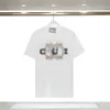 2024 Yeni Erkekler Yuvarlak Boyun İşlemeli Baskılı T-Shirt Yaz Elbisesi Kadın Tasarımcısı Yuvarlak Boyun Pamuk Pamuk Külot Kısa Kollu T-Shirt